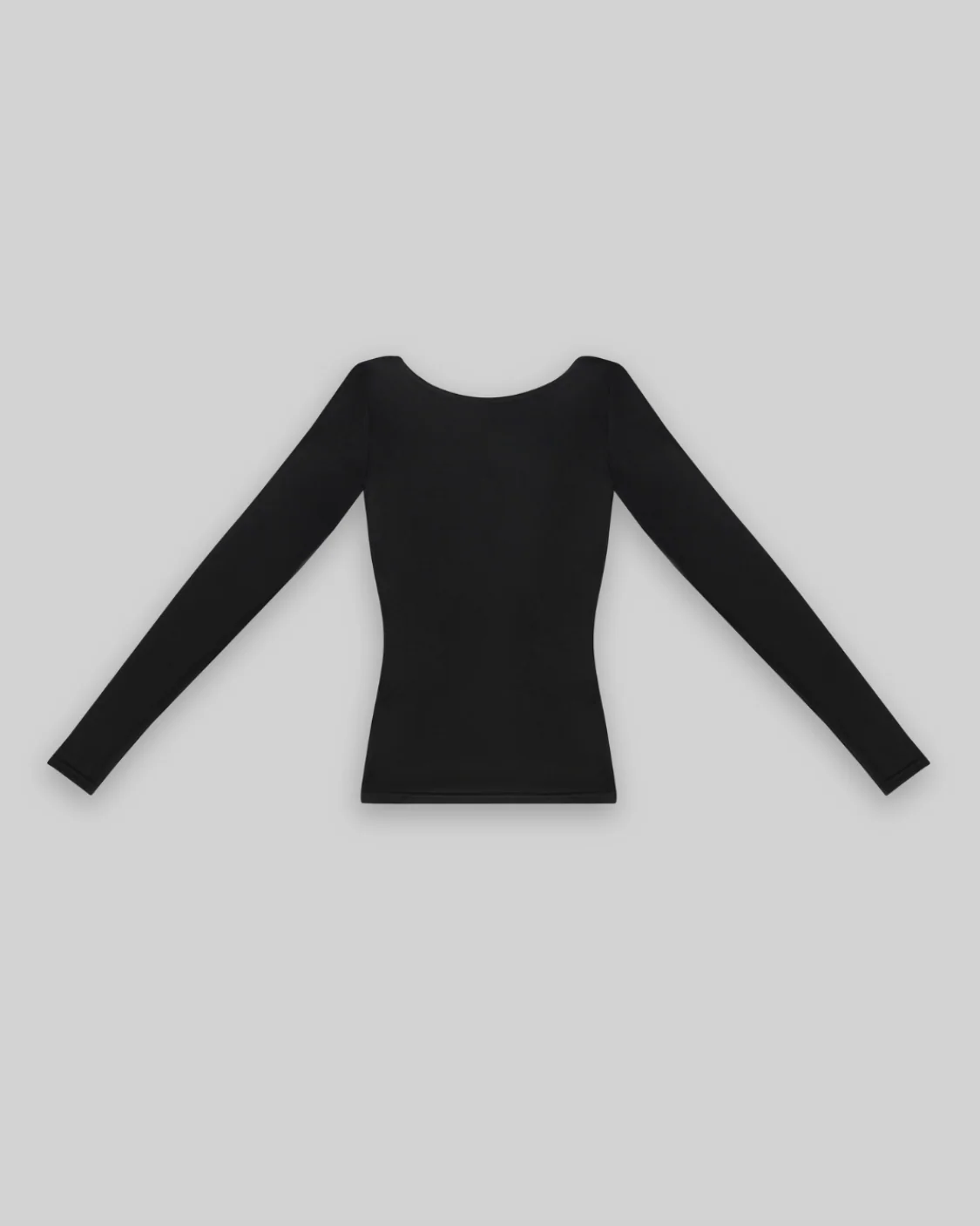 BASICS BOATNECK LONGSLEEVE (ONYX) - Image 3