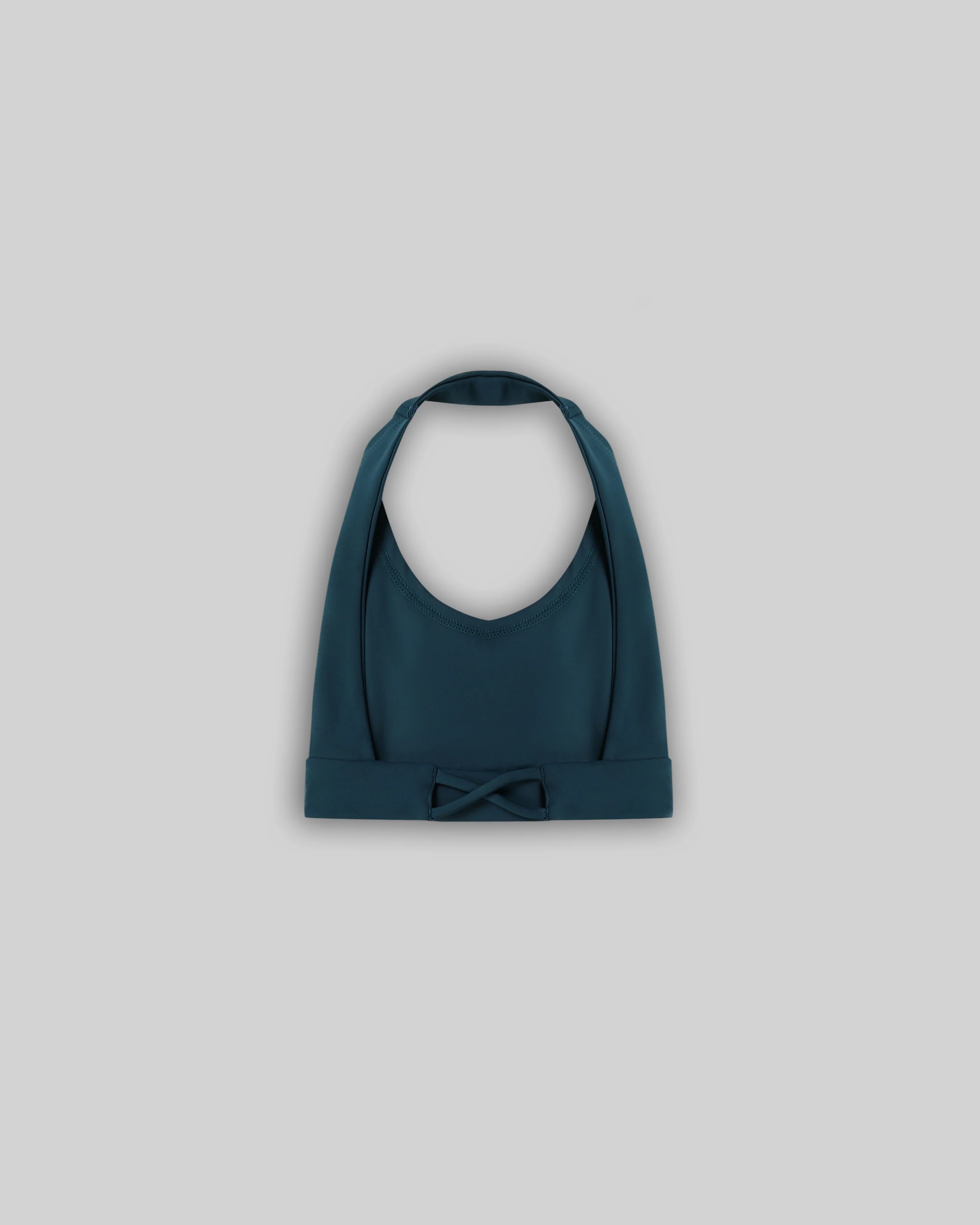 HALTER FITNESS BRA (DEEP TEAL) - Image 8